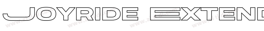 Joyride Extended字体转换 Joyride Extended字体转换